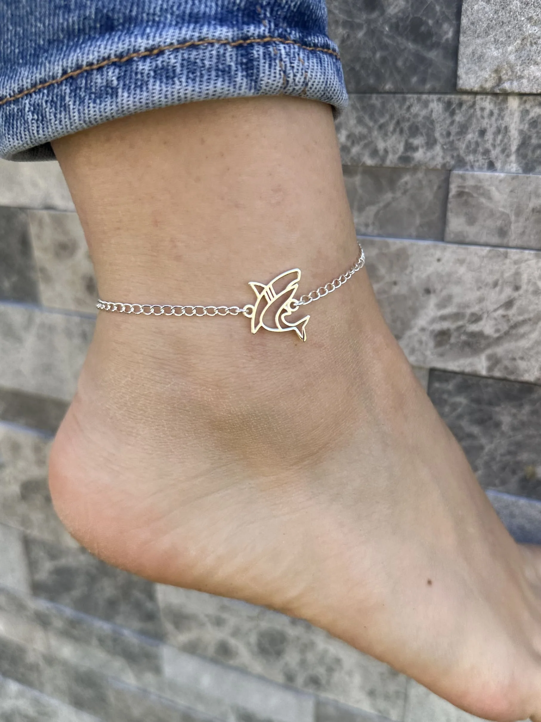 Bracelet de cheville requin - Image 5