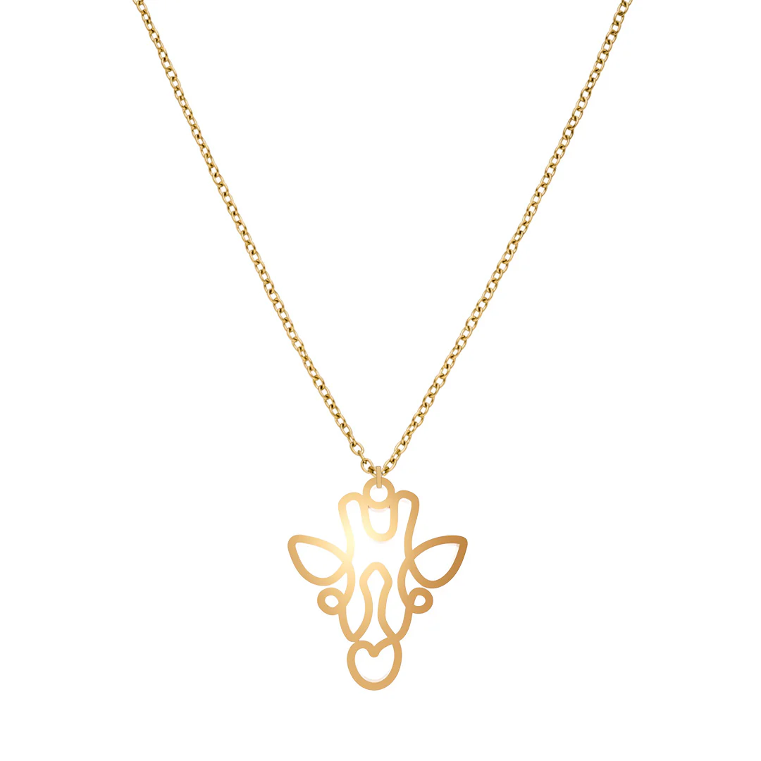 Collier Girafe One Line - Image 4
